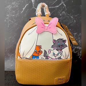Loungefly Disney The Aristocats Kittens Basket Mini Backpack